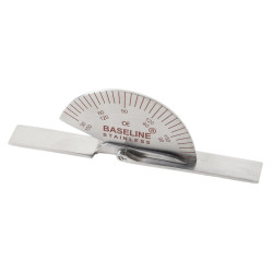 Goniometr metalowy palcowy 3" - 150st krótki