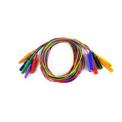 Kabel przedłużający do igłowych elektrod podskórnych i 2022, 6 kolorów, 6 szt.