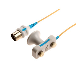 Bipolarna elektroda stymulująca z korkami filcowymi