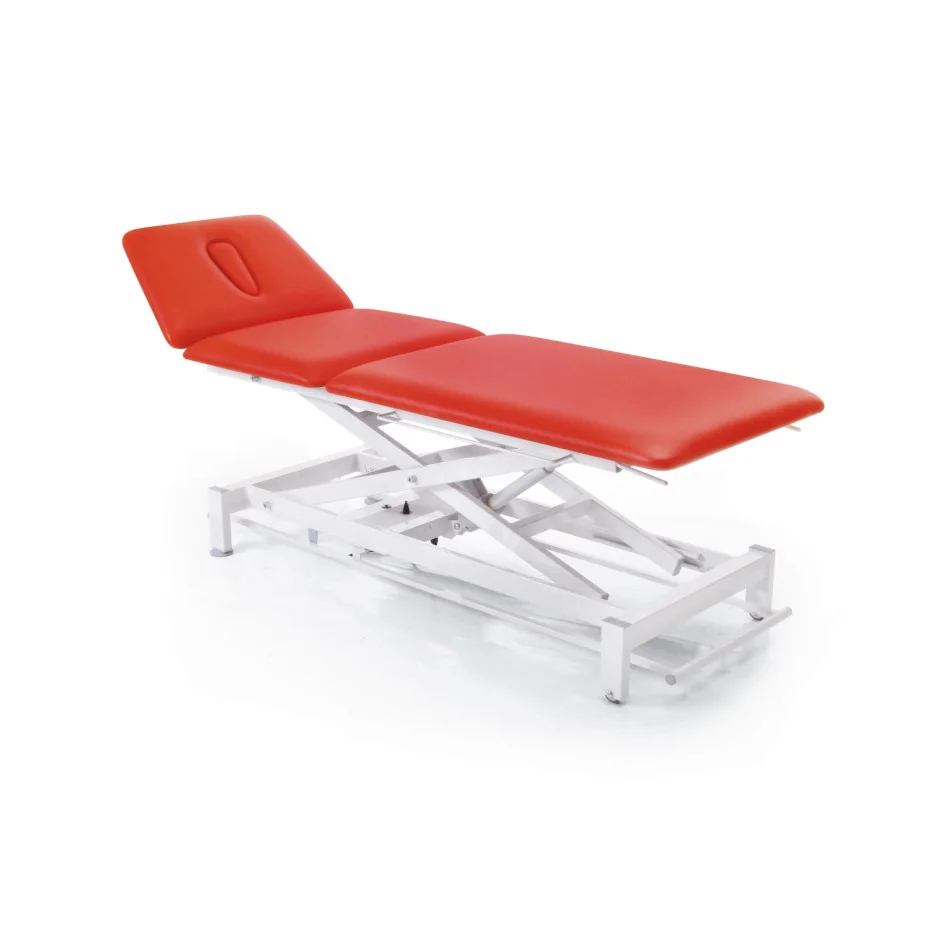 Galaxy Saturn P3 - stół do masażu leczniczego i rehabilitacji w kolorze czerwonym - P3.F4