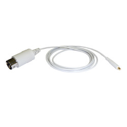 Kable do jednorazowych i wielorazowych koncentrycznych elektrod igłowych Technomed