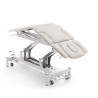 Siedmiosekcyjny stół do masażu z Pivotem - Terapeuta M-P7.F4 - kolor biały