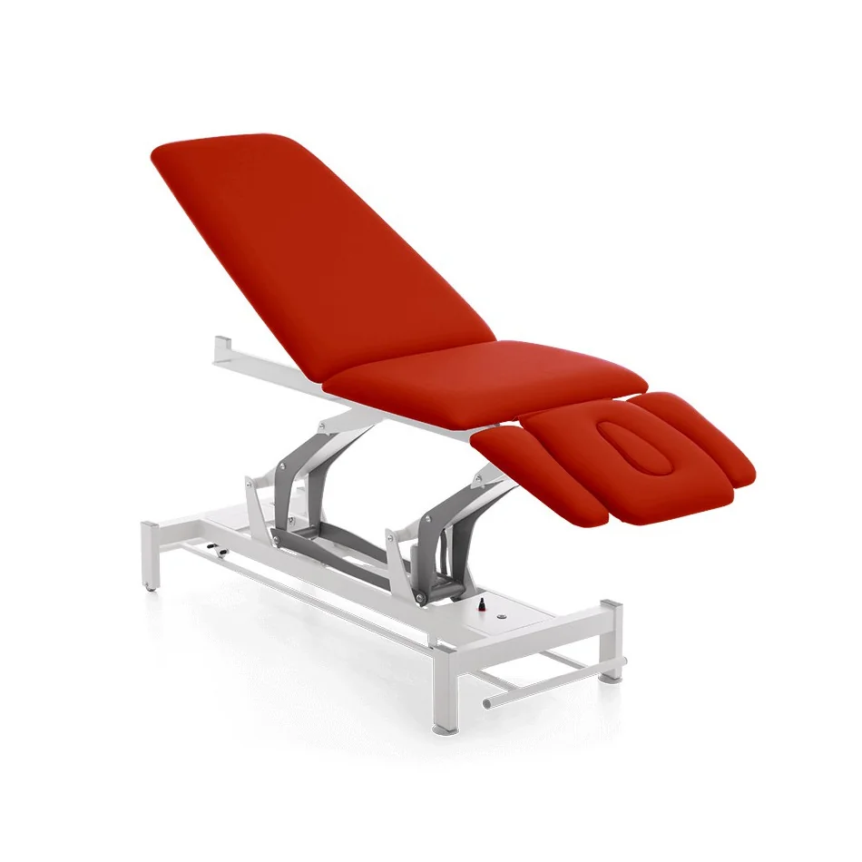 Stół do masażu wyposażony w nowoczesne systemy bezpieczeństwa - HalloTRONIC, PAS oraz Click