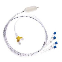 Czterokanałowy, radialny cewnik anorektalny