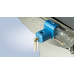 Zacisk do prostego montażu, blokowany dźwignią - easy clamp Ø18 mm