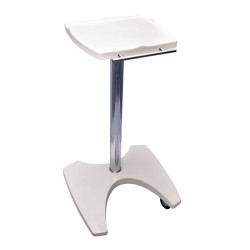 Mobilny stolik jednopółkowy pod aparaty