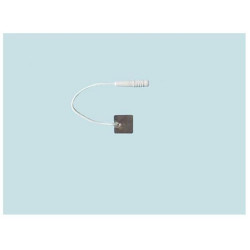 Elektroda płaska aluminiowa E-A z wtykiem 4 mm