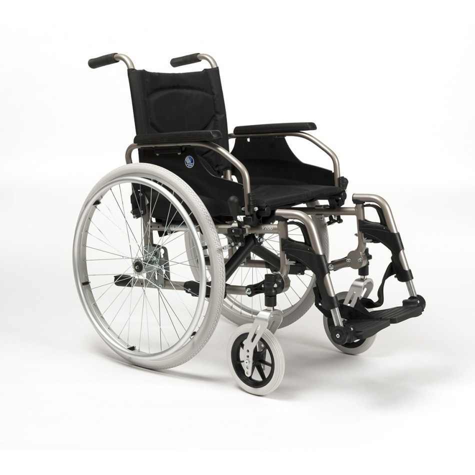 Wózek inwalidzki aluminiowy V200