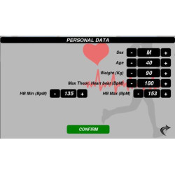 Rower treningowy pionowy Runner Run 7409/T