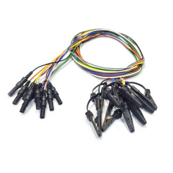 Kabel EEG z krokodylkiem do elektrod mostkowych