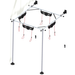 Konstrukcja przyścienna WALL STAND dla pojedynczych aparatów REDCORD