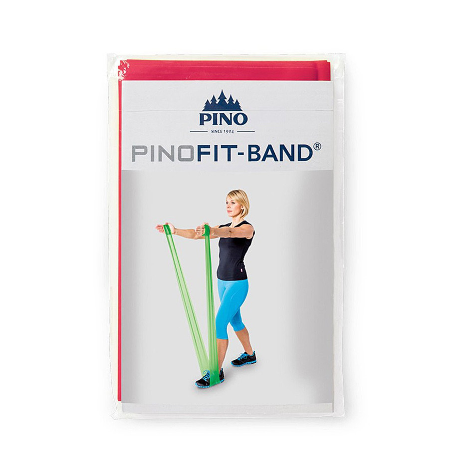PINOFIT®-Band taśma do ćwiczeń i rehabilitacji 2 m czerwona