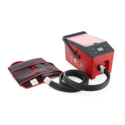 Zestaw Cold Recovery - system chłodzący z przerywaną kompresją z mankietami, zaworkiem i torbą transportową