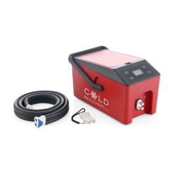 Zestaw Cold Recovery - system chłodzący z przerywaną kompresją z mankietami, zaworkiem i torbą transportową