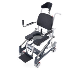 Mobilne krzesło do higieny z regulacją pozycji Mohican II