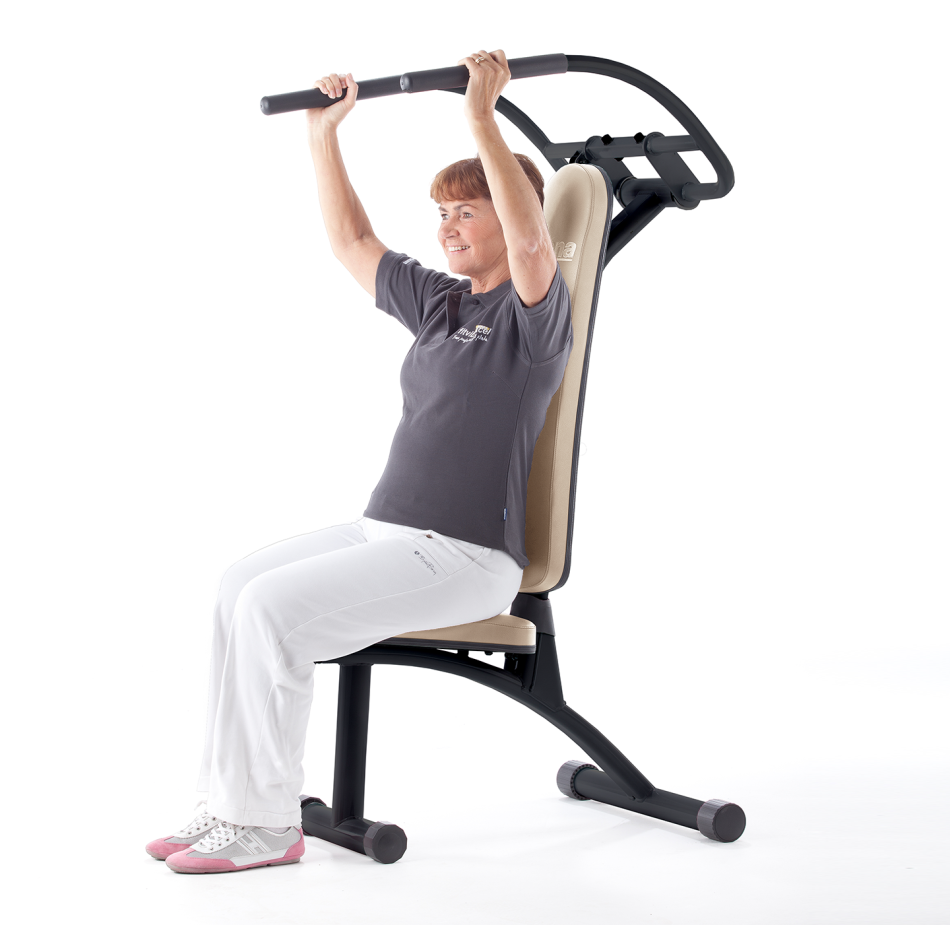 Gymna W-Move Onyx Shoulder Press - trening mięśni ramion i rąk