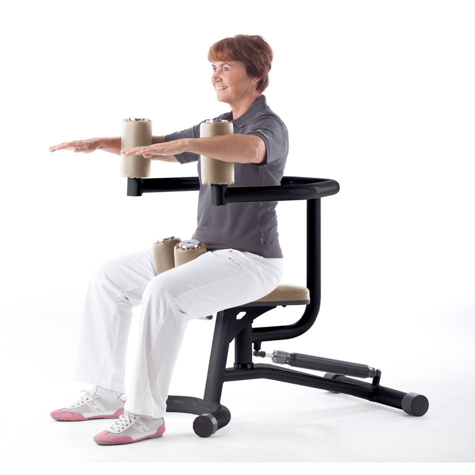 Gymna W-Move Onyx Twisting - trening mięśni brzucha i skośnych zewnętrznych