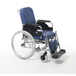 Wózek inwalidzki specjalny z odchylanym siedziskiem i funkcją toalety 9300