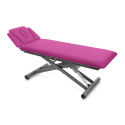 Zestaw - półwałek + taboret + stół do ręcznego masażu leczniczego Nexus S4 - kolor cyklamen
