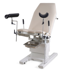 Fotel ginekologiczny z elektryczną regulacją wysokości model 2108