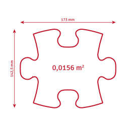 Mini puzzle - Zestaw mat ortopedycznych Mini puzzle - Zestaw mat ortopedycznych