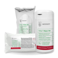 Velox Wipes - Chusteczki do dezynfekcji powierzchni i sprzętu medycznego
