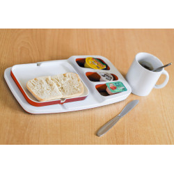 Theomatik - tacka do smarowania pieczywa jedną ręką Theomatik - tacka do smarowania pieczywa jedną ręką