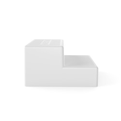 Stopnie prostokątne do wanny bez poręczy