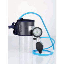 Ręczna opaska uciskowa z odkażalnym mankietem monoblokowym