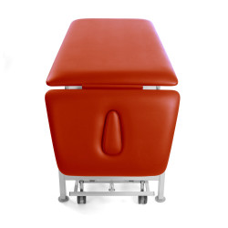 Galaxy Mercury S2.F4, 2-sekcyjny stół do masażu - kolor czerwony