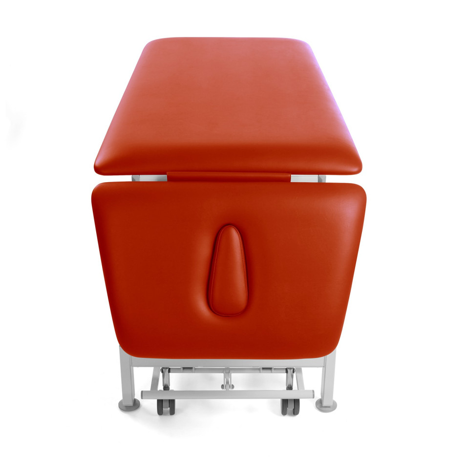 Galaxy Mercury S2.F4, 2-sekcyjny stół do masażu - kolor czerwony