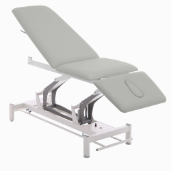 Terapeuta M-S3.F0 - 3-sekcyjny stół do masażu i rehabilitacji - kolor szary