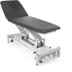 Terapeuta E-S2.F4 - 2-sekcyjny stół do badań - kolor grafitowy