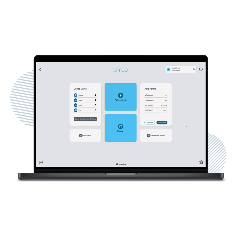 Urządzenie do rehabilitacji kończyny górnej Bimeo 400 Pro
