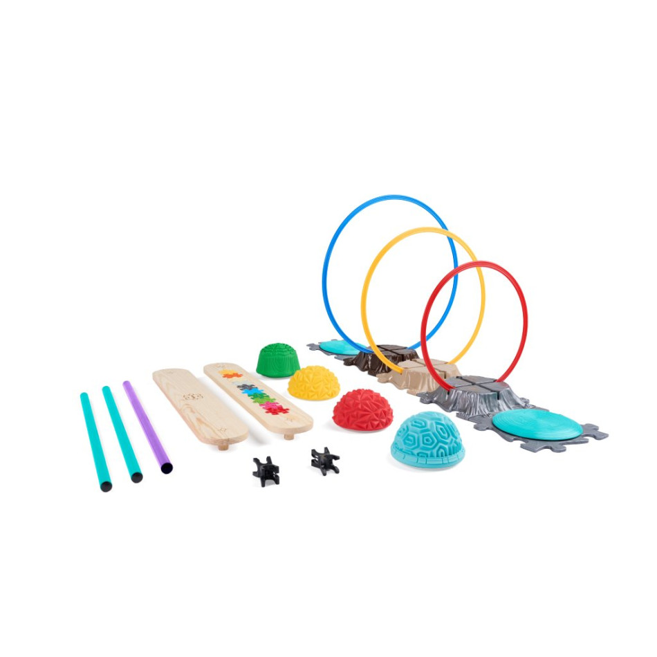 Duży tor przeszkód - Zestaw aktywizujący Muffik Duży tor przeszkód - Zestaw aktywizujący Muffik