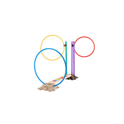 Mały tor przeszkód - Zestaw aktywizujący Muffik Mały tor przeszkód - Zestaw aktywizujący Muffik