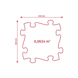 Mały tor przeszkód - Zestaw aktywizujący Muffik Mały tor przeszkód - Zestaw aktywizujący Muffik