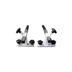 Stolik pacjenta o regulowanej wysokości montowany do relingów