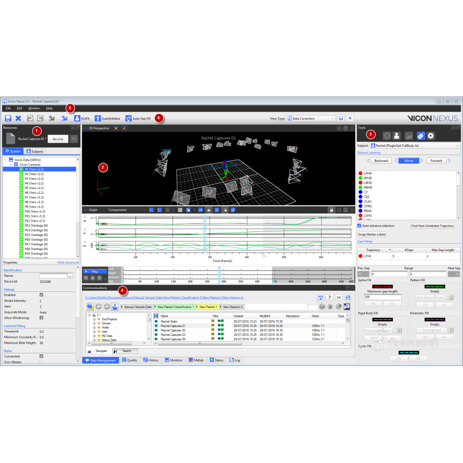 Vicon - System analizy ruchu