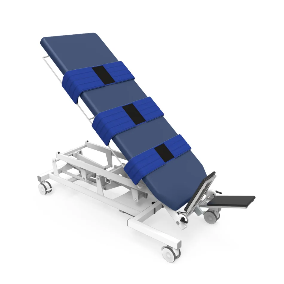 Stół do pionizacji pacjenta - Vertimo Hi-Lo w kolorze czerwonym