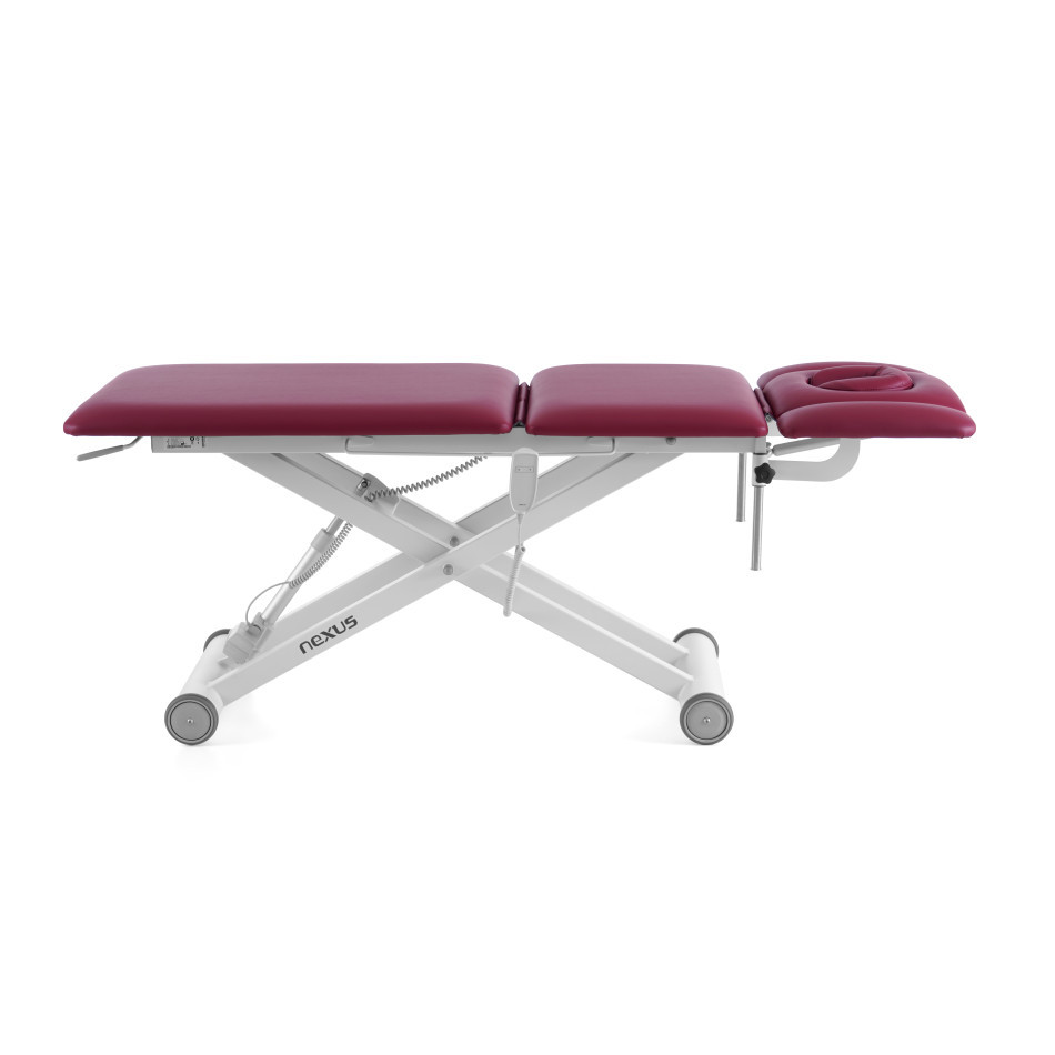 Stół do masażu i rehabilitacji Nexus S5 - kolor Bordeaux