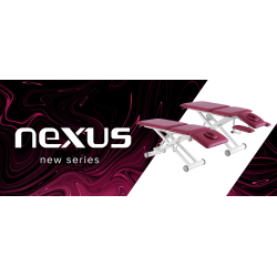 Stół do masażu i rehabilitacji Nexus S5 - kolor Bordeaux
