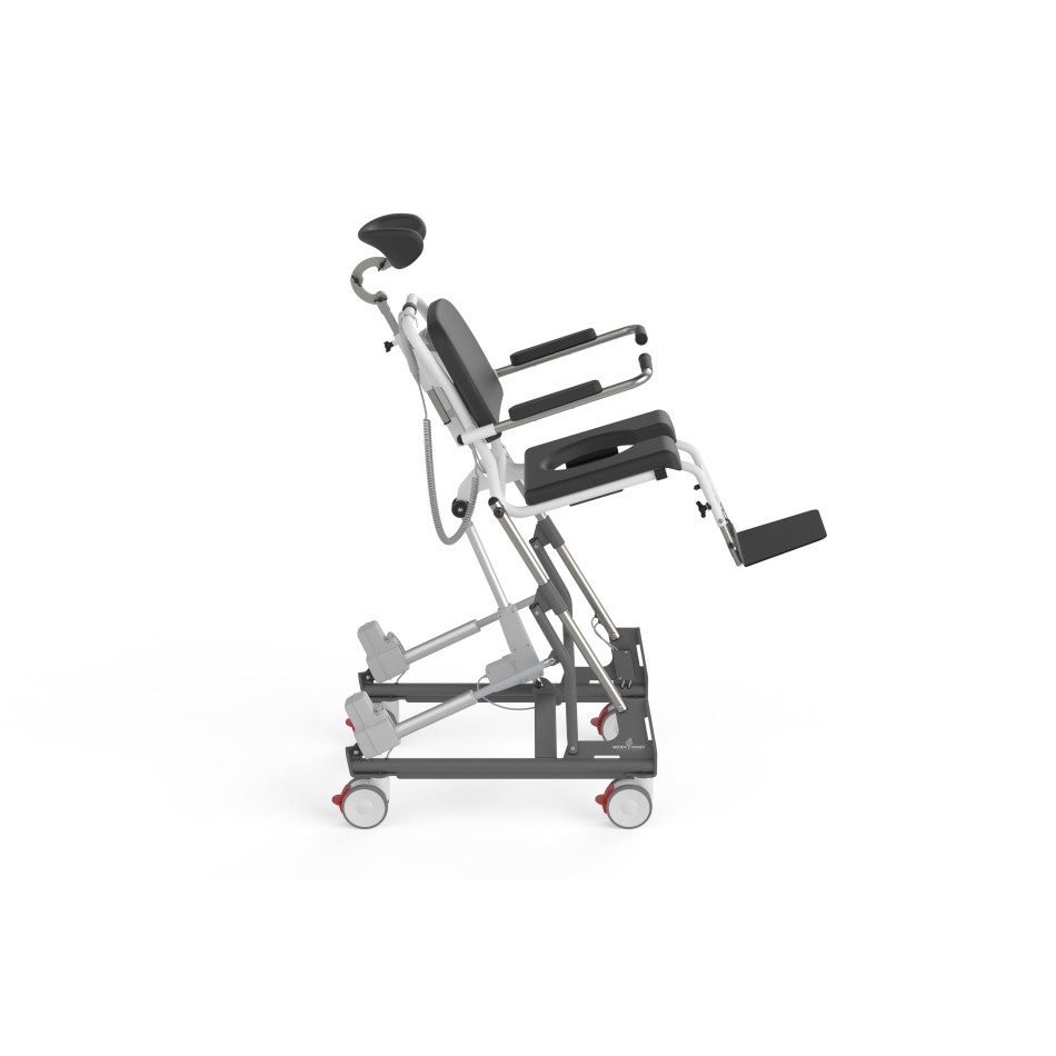 Mobilne krzesło do higieny z regulacją pozycji Mohican II