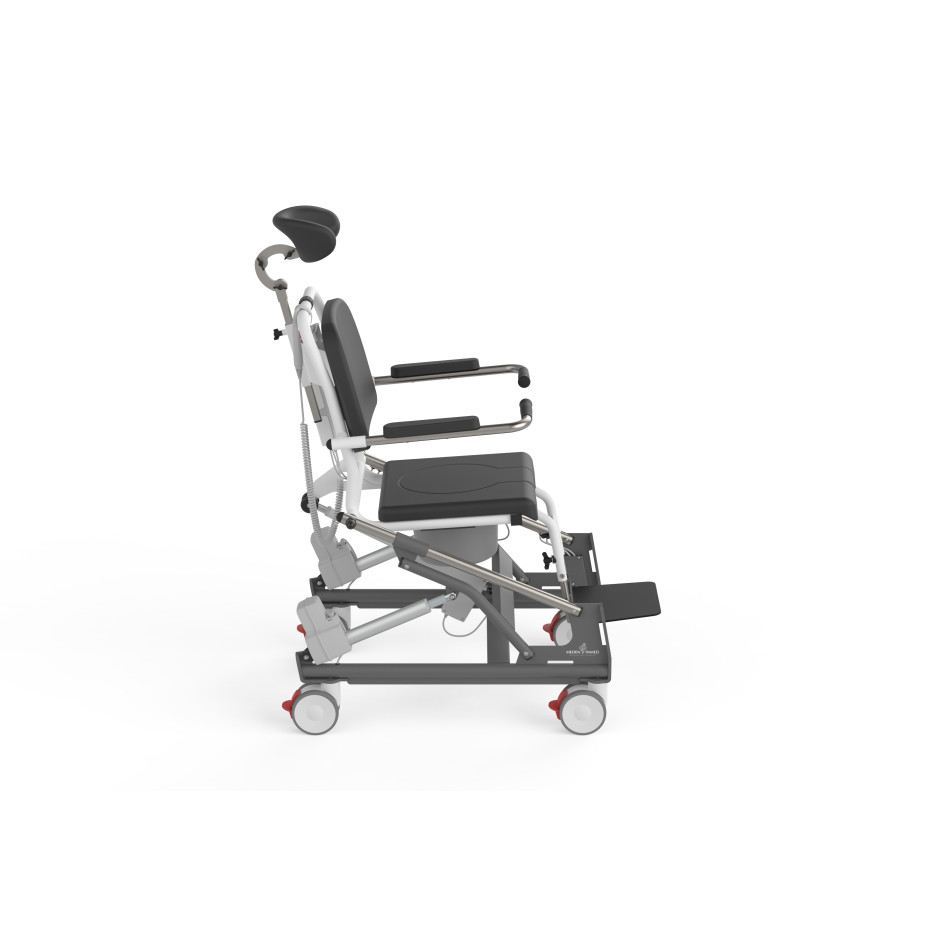 Mobilne krzesło do higieny z regulacją pozycji Mohican II