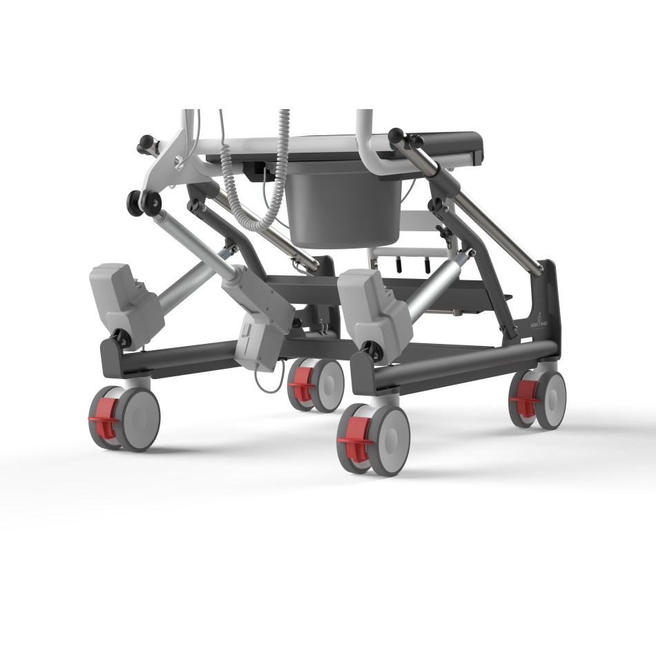 Mobilne krzesło do higieny z regulacją pozycji Mohican II