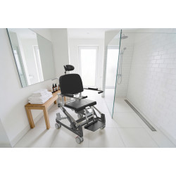 Mobilne krzesło do higieny z regulacją pozycji - MoHiCan II Plus