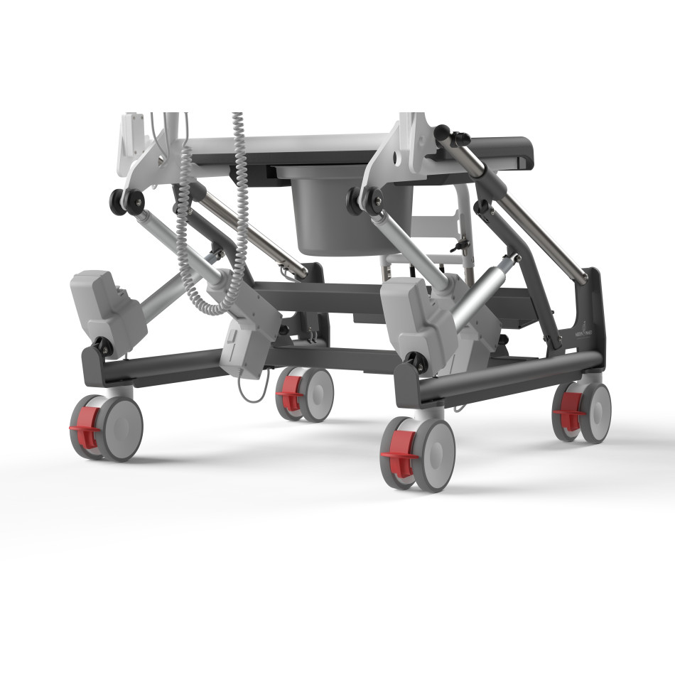 Mobilne krzesło do higieny z regulacją pozycji - MoHiCan II Plus