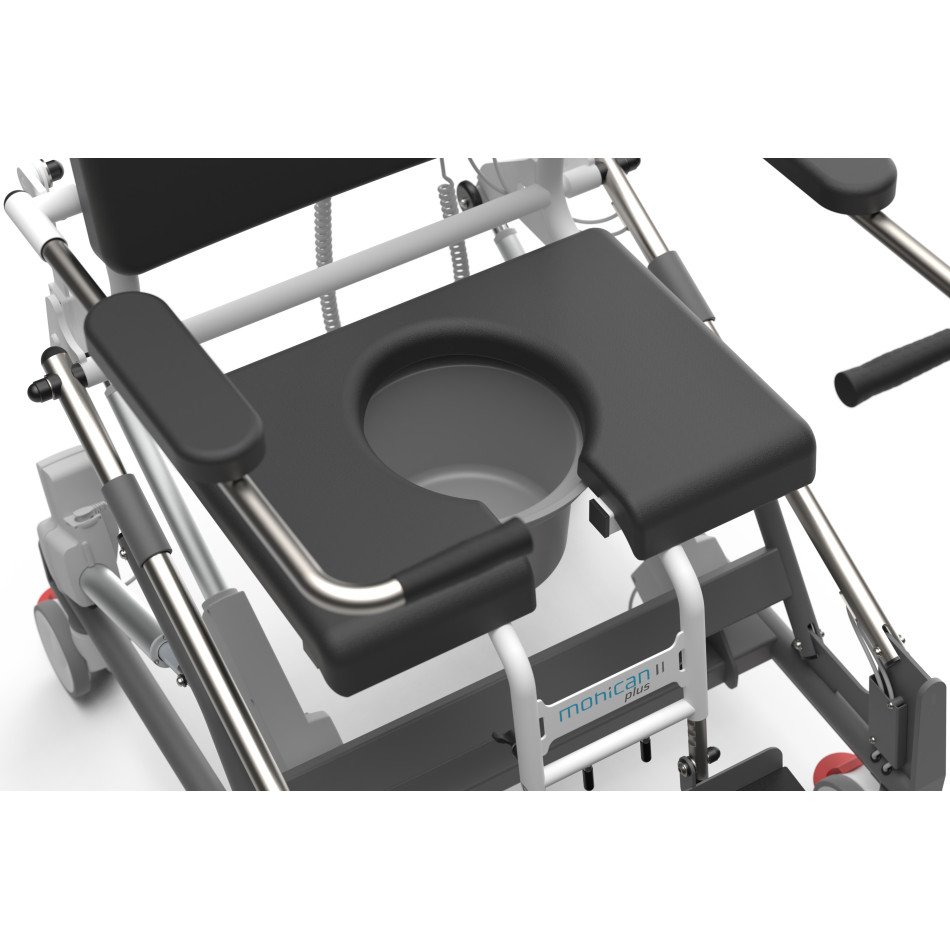 Mobilne krzesło do higieny z regulacją pozycji - MoHiCan II Plus