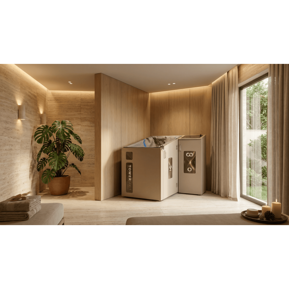 Komora TOWER MX-1 - sucha kąpiel CO2 i sucha kąpiel ozonowa