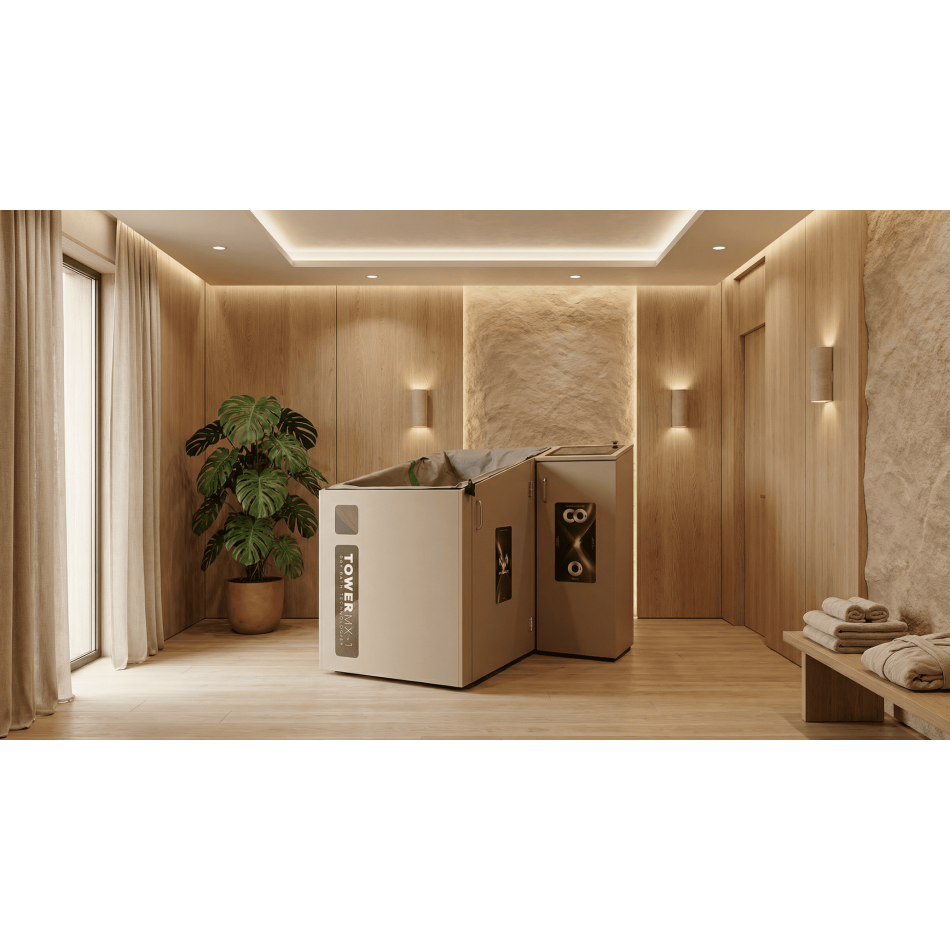 Komora TOWER MX-1 - sucha kąpiel CO2 i sucha kąpiel ozonowa